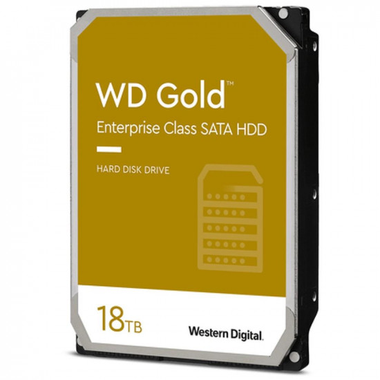 HDD|WESTERN DIGITAL|Gold|18TB|SATA 3.0|256 MB|7200 rpm|3,5