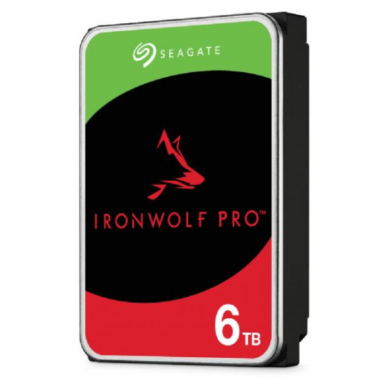 HDD|SEAGATE|IronWolf Pro|6TB|SATA|256 MB|7200 rpm|3,5