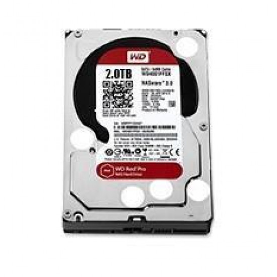 HDD|WESTERN DIGITAL|Red Pro|2TB|SATA 3.0|64 MB|7200 rpm|3,5