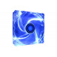 CASE FAN 120MM TRANSP 3PIN+4P/BLUE XF044 XILENCE