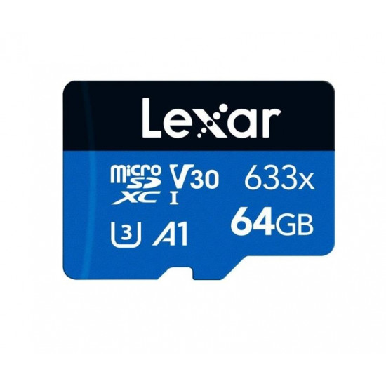 MEMORY MICRO SDXC 64GB UHS-I/LMS0633064G-BNNNG LEXAR