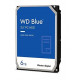 HDD|WESTERN DIGITAL|Blue|6TB|SATA|256 MB|5400 rpm|3,5