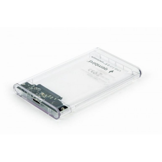 HDD CASE EXT. USB3 2.5/TRANSPARENT EE2-U3S9-6 GEMBIRD