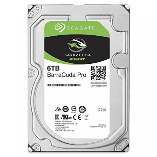 HDD|SEAGATE|Barracuda|6TB|SATA 3.0|256 MB|5400 rpm|Discs/Heads 3/6|3,5