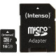 MEMORY MICRO SDHC 16GB UHS-I/W/ADAPTER 3423470 INTENSO