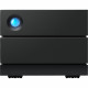 External HDD|LACIE|USB 3.1|Thunderbolt|Black|STHJ28000800