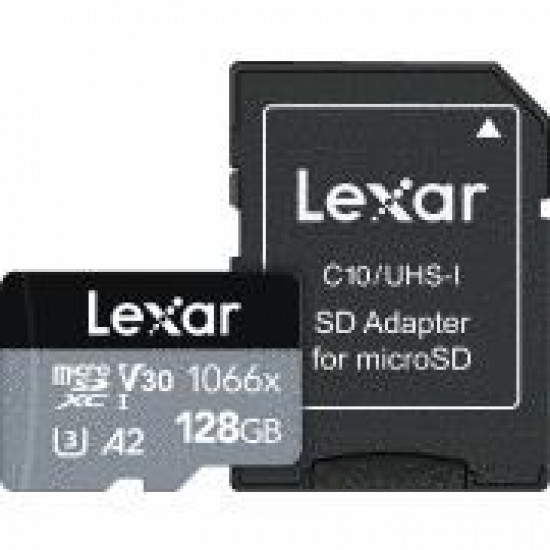 MEMORY MICRO SDXC 128GB UHS-I/W/A LMS1066128G-BNANG LEXAR