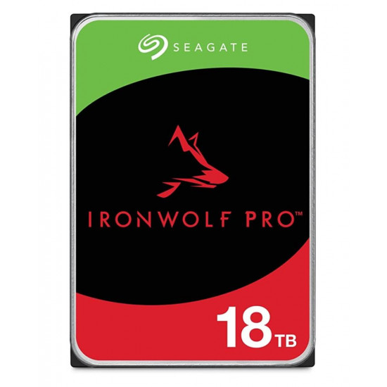 HDD|SEAGATE|IronWolf Pro|18TB|SATA|256 MB|7200 rpm|3,5