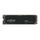 SSD|CRUCIAL|T700|4TB|M.2|PCIE|NVMe|TLC|Write speed 11800 MBytes/sec|Read speed 12400 MBytes/sec|TBW 2400 TB|CT4000T700SSD3