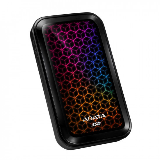 External SSD|ADATA|SE770G|512GB|USB 3.2|Write speed 800 MBytes/sec|Read speed 1000 MBytes/sec|ASE770G-512GU32G2-CBK