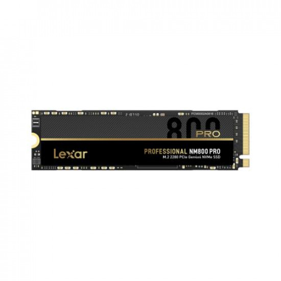 SSD|LEXAR|NM800PRO|1TB|M.2|PCIe Gen4|NVMe|Write speed 6300 MBytes/sec|Read speed 7500 MBytes/sec|MTBF 1500000 hours|LNM800P001T-RNNNG