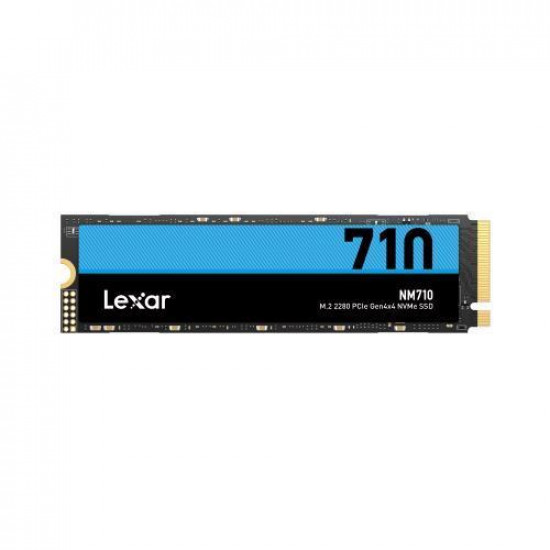 SSD|LEXAR|NM710|2TB|M.2|PCIe Gen4|NVMe|Write speed 4500 MBytes/sec|Read speed 4850 MBytes/sec|2.45mm|TBW 1200 TB|MTBF 1500000 hours|LNM710X002T-RNNNG