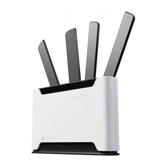 Wireless Router|MIKROTIK|Wireless Router|Wi-Fi 6|IEEE 802.11a/b/g|IEEE 802.11n|IEEE 802.11ac|IEEE 802.11ax|USB 2.0|4x10/100/1000M|1x2.5GbE|S53UGM5HAXD2HAXDTC&RG502Q