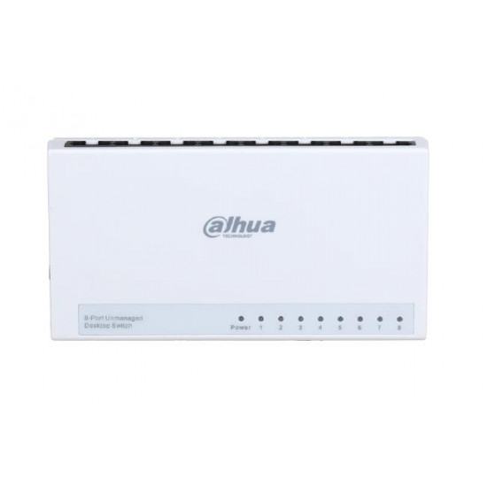 Switch|DAHUA|PFS3008-8ET-L|Type L2|DH-PFS3008-8ET-L