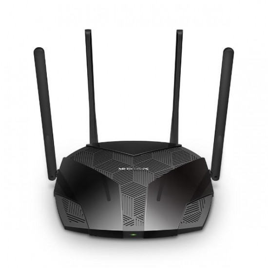 Wireless Router|MERCUSYS|Wireless Router|1800 Mbps|IEEE 802.11 b/g|IEEE 802.11n|IEEE 802.11ac|IEEE 802.11ax|3x10/100/1000M|LAN \ WAN ports 1|Number of antennas 4|MR1800X