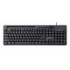 KEYBOARD MULTIMEDIA USB ENG/BLACK KB-UM-108 GEMBIRD