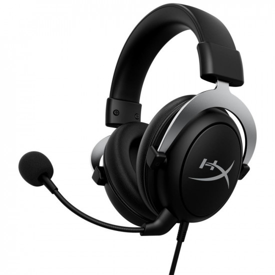 HEADSET HYPERX CLOUDX/SILVER HHSC2-CG-SL/G HYPERX