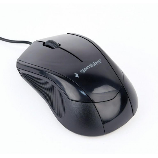 MOUSE USB OPTICAL/BLACK MUS-3B-02 GEMBIRD