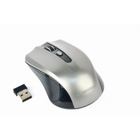 MOUSE USB OPTICAL WRL BLACK/GREY MUSW-4B-04-BG GEMBIRD