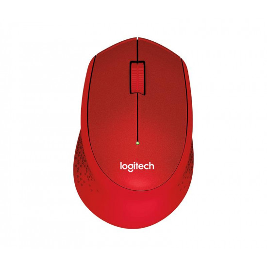 MOUSE USB OPTICAL WRL M330/SILENT RED 910-004911 LOGITECH