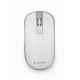 MOUSE USB OPTICAL WRL WHITE/SILVER MUSW-4B-06-WS GEMBIRD