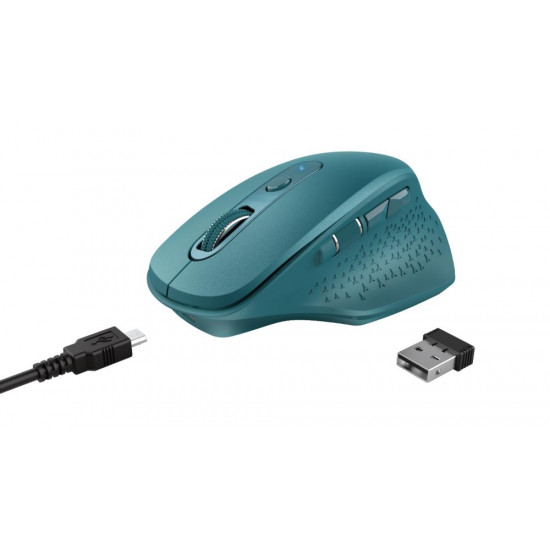 MOUSE USB OPTICAL WRL/OZAA BLUE 24034 TRUST