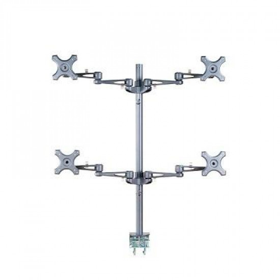 TV SET ACC DESK MOUNT SILVER/10-26