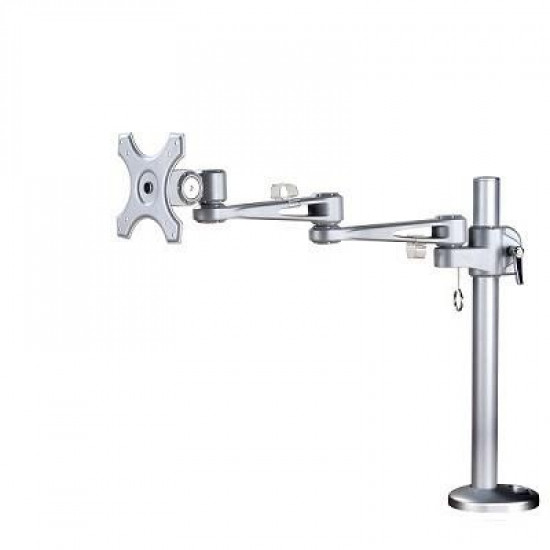 TV SET ACC DESK MOUNT SILVER/10-26