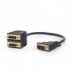 CABLE SPLITTER DVI TO DUAL DVI/A-DVI-2DVI-01 GEMBIRD