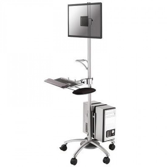 TV SET ACC FLOOR STAND SILVER/FPMA-MOBILE1800 NEOMOUNTS