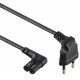 CABLE POWER EU 1M/ANGLED PC-184L GEMBIRD