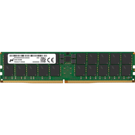 Server Memory Module|MICRON|DDR5|64GB|RDIMM|4800 MHz|CL 40|1.1 V|MTC40F2046S1RC48BA1R