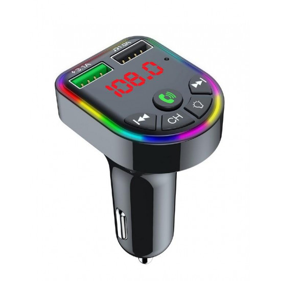 MOBILE CHARGER CAR USB 3IN1/FM TRANSMITTER BTT-05 GEMBIRD