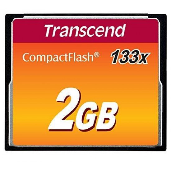 MEMORY COMPACT FLASH 2GB/MLC TS2GCF133 TRANSCEND