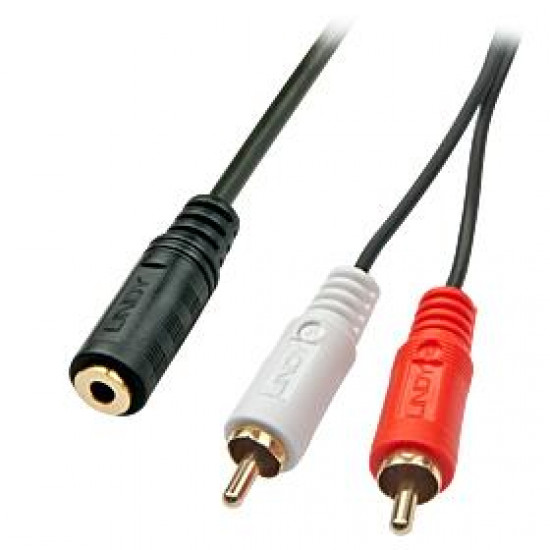 CABLE ADAPTER AUDIO/VIDEO/0.25M 35677 LINDY