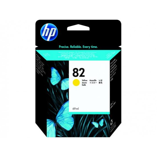 INK CARTRIDGE YELLOW NO.82/69ML C4913A HP