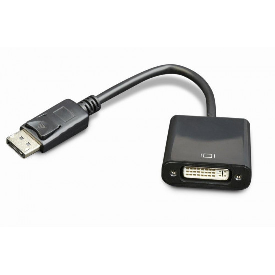 I/O ADAPTER DISPLAYPORT TO DVI/BLACK A-DPM-DVIF-002 GEMBIRD