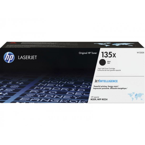 HP 135X Black Original LaserJet Toner Cartridge