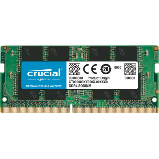 NB MEMORY 8GB PC25600 DDR4/SO CT8G4SFRA32A CRUCIAL