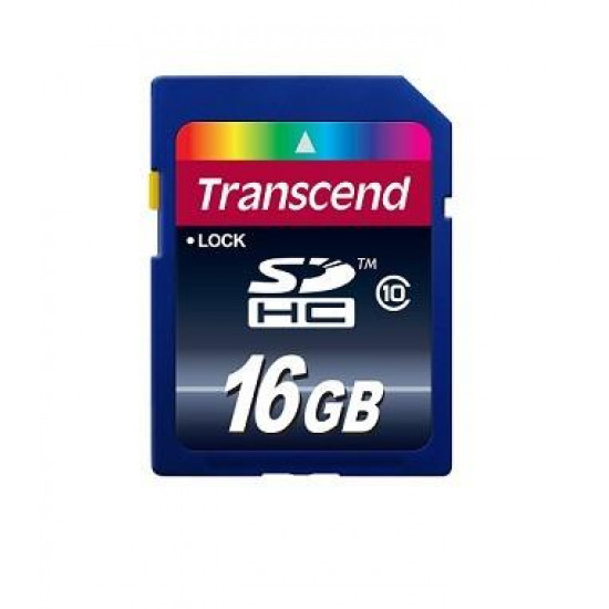 MEMORY SDHC 16GB/CLASS10 TS16GSDHC10 TRANSCEND