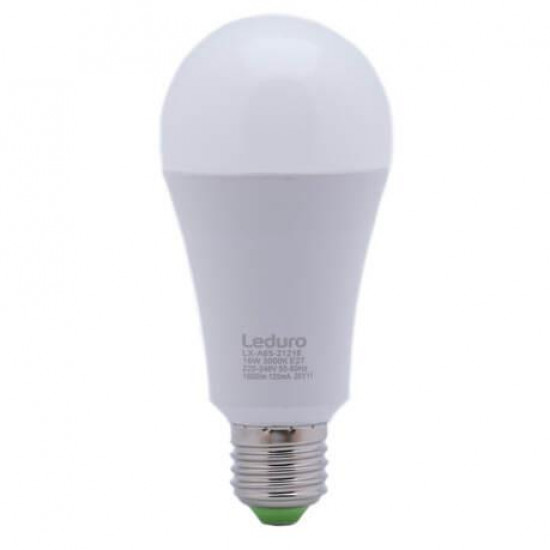 Light Bulb|LEDURO|Power consumption 16 Watts|Luminous flux 1600 Lumen|3000 K|220-240V|Beam angle 270 degrees|21216