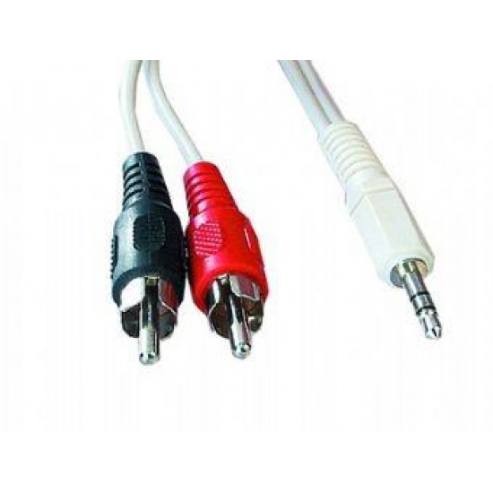 CABLE AUDIO 3.5MM TO 2RCA 1.5M/CCA-458 GEMBIRD