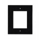 ENTRY PANEL 1MOD. FLUSH FRAME/BLACK/ IP VERSO 9155011B 2N