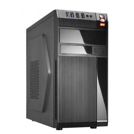 Case|GOLDEN TIGER|Baltimore 530|MiniTower|MicroATX|Colour Black|BALTIMORE5302USB2