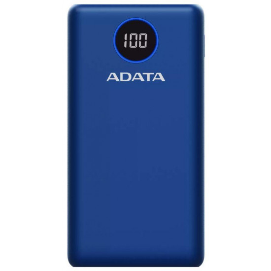 POWER BANK USB 20000MAH BLUE/AP20000QCD-DGT-CDB ADATA