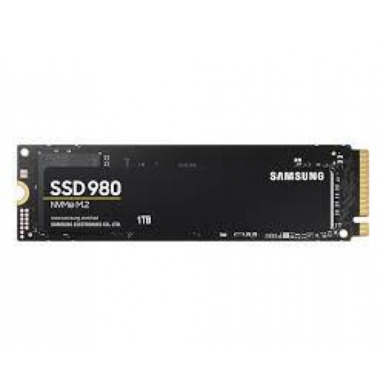 SSD|SAMSUNG|980|1TB|M.2|PCIE|NVMe|MLC|Write speed 3000 MBytes/sec|Read speed 3500 MBytes/sec|2.38mm|TBW 600 TB|MTBF 1500000 hours|MZ-V8V1T0BW