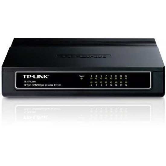 Switch|TP-LINK|16x10Base-T / 100Base-TX|TL-SF1016D