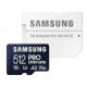 MEMORY MICRO SDXC 512GB/W/ADAPT. MB-MY512SA/WW SAMSUNG