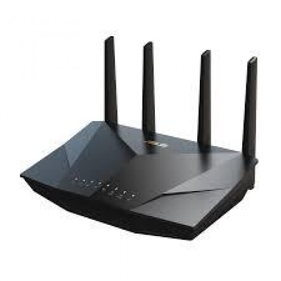 Wireless Router|ASUS|Wireless Router|5400 Mbps|Wi-Fi 5|Wi-Fi 6|IEEE 802.11a|IEEE 802.11b|IEEE 802.11g|IEEE 802.11n|USB 3.2|4x10/100/1000M|LAN WAN ports 1|Number of antennas 4|RT-AX5400