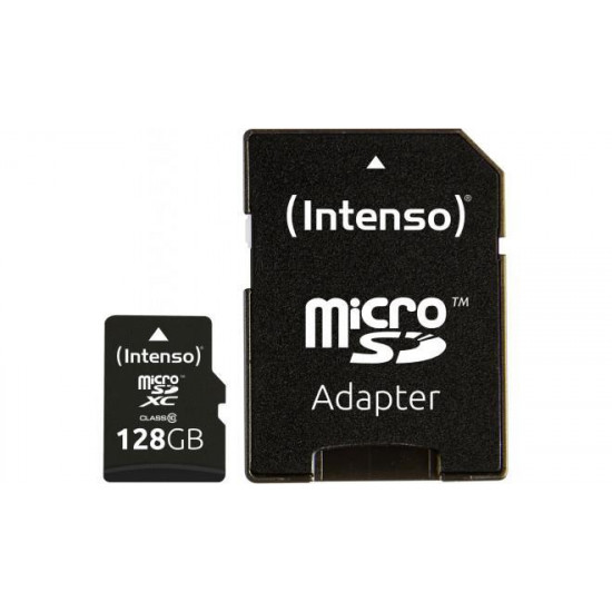 MEMORY MICRO SDXC 128GB C10/W/ADAPTER 3433491 INTENSO